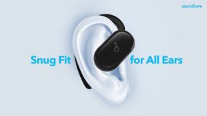 Soundcore by Anker AeroFit V20i OWS Open-Ear Headphones Adjustable Ear Hooks Ultra-Comfort Snug Fit Powerful Sound Clear Calls IP55 LED Lights 36H Playtime Bluetooth 5.4 Earbuds Multipoint Connection - A3876
