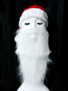 Santa Claus Long White Beard Props Performance Accessories for Adults And Children Christmas Festival Supplies Gifts
