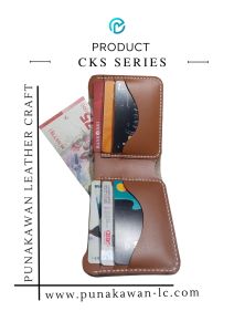 Bifold Wallet Dompet kulit dompet pria modern 100% kulit sapi berkualitas