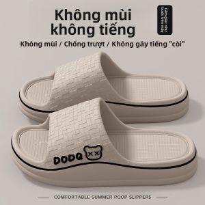 MONLEYTA | Dép nam mùa hè chống mùi đế dày chống trượt EVA dép đi trong nhà thoải mái thoáng khí thoáng khí mùa hè