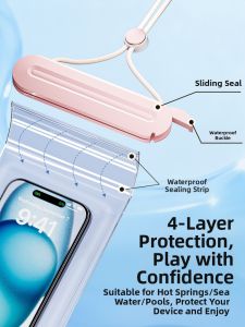 Hayan | Touchscreen Compatible High-Definition Waterproof Phone Bag