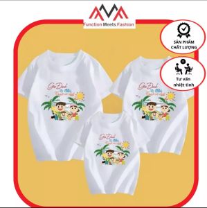 Set bộ T shirt/ áo phông/ áo thun lạnh quần bơi đi biển thương hiệu FMF đồng phục hội nhóm gia đình teambuilding (nhận in theo hình áo)