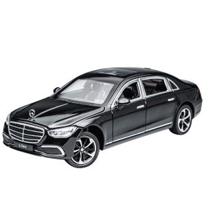 Mercedes-Benz S-Class Alloy Car Model Toy Realistic Luxury Sedan Boys Display Model Collectible Static Model Metal Toy Car