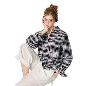 Turn Signal | Vintage Checkered Cotton Shirt