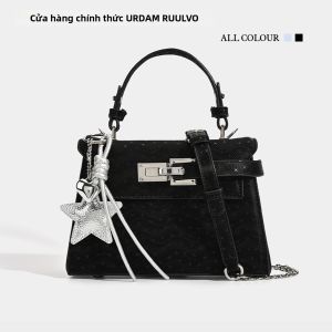 URCDN RDALVO | Túi Xách Niche Chất Lượng Cao Hình Vuông Nhỏ Đa Năng Dùng Đi Làm