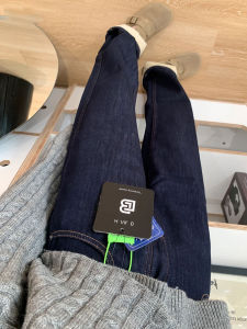 Slimming High Waist Wide Leg Denim Jeans Womens Spring New Loose Straight Cut Trousers Durable Washed Fabric Comfortable Fit