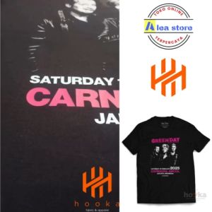 Kaos Green day Distro Premium Green day Jakarta Carnaval Ancol 2025 - katun premium 24s