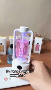 Automatic Aroma Diffuser Rechargeable Humidifier Digital Display Fragrance 5 Mode Pewangi Rumah Essential Sun Pet Outlet