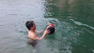 Phao Bơi Biển Người Lớn An Toàn Đa Năng Cứu Hộ Sinh Automatik Buộc Bụng Túi Chứa Đồ Chống Nước 20 Lít Phượt Dã Ngoại