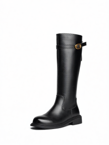 Josiny | Stylish Versatile Thick Heel Tall Boots