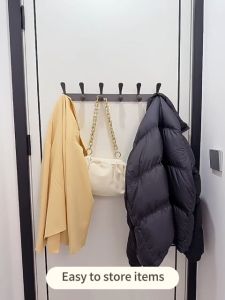 MEIDOO Bathroom Hook Aluminum Material Waterproof and Rust-proof Grey