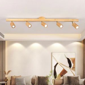 Spotlight Living Room 2024 New Arrival Scandinavian Downlight Living Room Bedroom TV Backdrop Wall Clothing Store Decoration Track Light