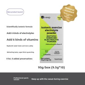 Keep | Sugar-containing 0-fat Electrolyte Powder for Fitness