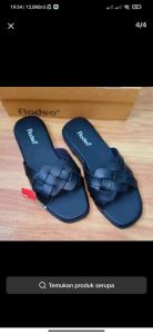 promo sandal anyaman terbaru sandal teplek anyaman sandal karet anyaman sandal slop anyaman sandal hitzz sandal santai