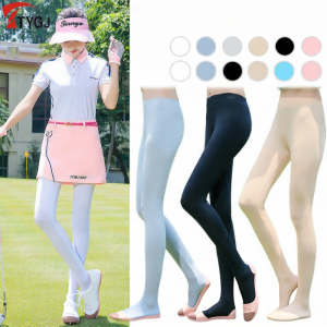 TTYGJ | Leggings Chống Nắng Mùa Hè Co Dãn Bằng Lụa Băng
