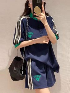 High-End Loose Womens Sportswear Set Summer New Korean Style plus Size Fashionable Two-Piece Big Size Casual Sportswear