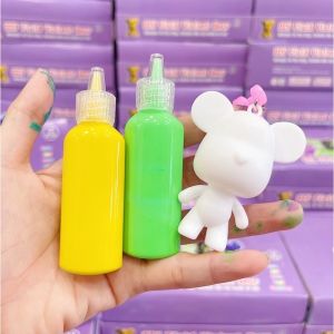 [MUA 2 GIẢM 5%]Set DIY Móc Khoá Handmade Gấu Bearbrick tự làm móc khoá thủ công đổ màu xinh xắn thích hợp làm quà tặng
