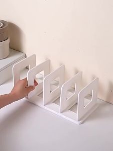 Inaso Rak Buku Sekat Organizer Penyimpanan Meja Rak Box File Holder Book Pembatas Buku Rack Box File Desktop Serbaguna HSB737