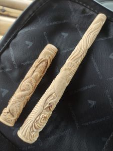 PIPA ONCE GG GADIN6  PANJANG UKIR BURUNG ELANG