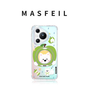 MASFEIL | เคสโทรศัพท์ Huawei Pura80pro รุ่นใหม่ Ultra+ พร้อมขาตั้ง ดีไซน์น่ารัก ด้านหลังป้องกันเต็มจอ ดีไซน์น่ารัก สไตล์นวม