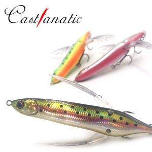 Dragonfly 6.5g Topwater Stickbait 80mm Superficial Buzzbait Crawler Artificial Surface Popper Pencil Bass Lure for Fishing