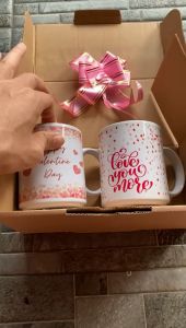 Hampers Valentine Parcel Mug Tumbler Love Pasangan Pacar Hadiah Kado