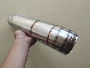 Knalpot Mobil Tailpipe +Resonator Diesel Solar/Bensin Innova Fortuner Pajero Traga L300 Kijang Triton Dll Suara Legamax