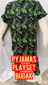 SET BAJU BUDAK BAJU TIDUR BUDAK PLAYSET BUDAK LELAKI BOYS PYJAMA SIZE 2-8 100% COTTON GIRLS PYJAMAS ARABI FASHION
