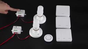 Wireless Switch RF 433Mhz Remote Controller for Home Automation LED Switch - Easy to Install
