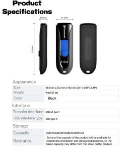 Lucky2 Transcend USB Flash Drive: High-Quality Storage Options