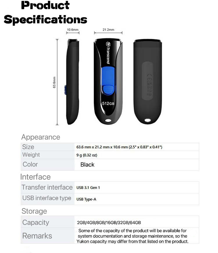 Lucky2 Transcend USB Flash Drive: High-Quality Storage Options