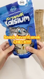 ABIQU Krupuk Kalsium / Kerupuk Cemilan Makanan Sehat Anak / BANDUNG