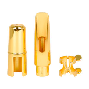 Dòng Sản Phẩm Ống Ngậm Saxophone Alto Phụ Kiện Nhạc Cụ Gỗ Bao Gồm Kẹp Đầu Mũ Nhiều Kiểu Dáng Dành Cho Người Chơi Saxophone