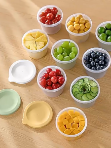Kitchen Food Storage Box/Airtight Dry Food Container Jar Canister/Snack Nuts Grain Food Sealed Small Jar