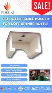 PET Bottle Table Holder For Soft Drinks Bottle