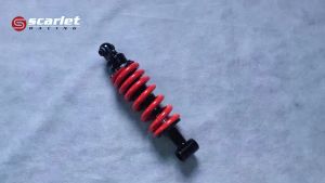 Scarlet Racing - Mono Shock Absorber Skok Shockbreaker 2287 2 byson Red white yellow