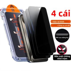 Miếng Dán Bảo Vệ Màn Hình Chống Nhìn Trộm Cho Poco M7/F7/M6 Pro/C75/M4/X3/F3/X7/X5/F5/M6/C65/M3 Pro/C75 Kèm Dụng Cụ Dán Kính Cường Lực Chống Gián Điệp
