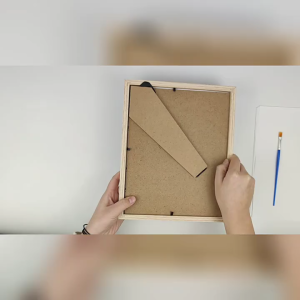 【SG Stock】DIY couple baby handprint photo frame simple picture frame table hanging wall style 10 inches 60/box Decor Set