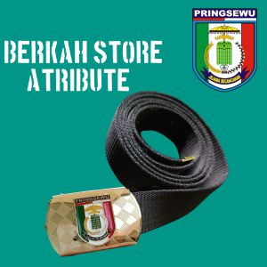 GESPER SABUK SET TALI ASN LOGO KABUPATEN PRINGSEWU MOTIF LOGO WARNA - EXCLUSIVE