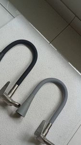 [ VIENA ] Kran Angsa Fleksibel Kran Cuci Piring Keran Sink Kran Dapur 606 Stainless SUS 304 Hitam Dan Abu