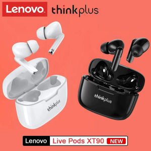 Lenovo Thinkplus XT90 Bluetooth Wireless Headphones Invisible in-ear Earphone Smart Noise Reduction for All Phones and Computers