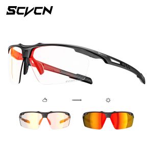 SCVCN | Scvcn Photochromic Sunglasses for Women Cycling Glasses Bike Running Sun Bicycle Sports MTB Road Eyewear Hiking Goggles 2026