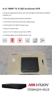 iDS-7208HQHI-M1-E Hikvision DVR NVR Kamera CCTV 8 CH