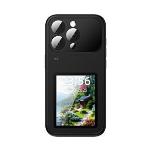 Smart Dynamic Phone Case Photo Transfer Video Playback 3inch Touch Screen Multifunctional Bluetooth Phones Cover for iPhone