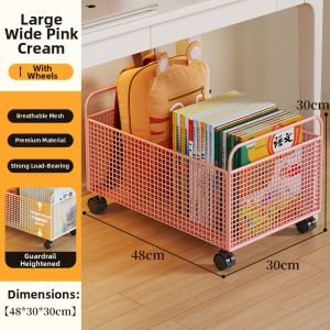 WUBUWEI | Under-desk Storage Cart For Students