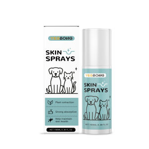 Yegbong Pet Skin Sprays Pet Relieving Skin Spray Relieving Dog And Cat Skin Itching Removing Mites Relieving Itching Cleaning Pet Wound Skin Care Spra Antiseptic Pet Wound