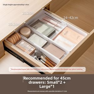 LANJIAOLUO | Adjustable Drawer Organizer Box