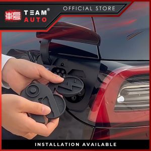 TeamAutoCare TAC40343 Tesla Model 3/Y Waterproof and Dustproof Charging Port Cover