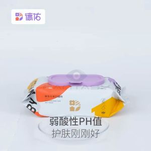 Deeyeo 80 Pieces Pack Wet Wipes: Soft & Safe Comfortable Baby Wipes