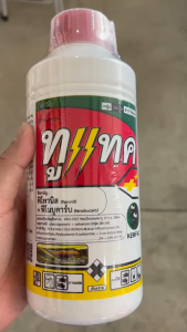 KAMFEC ทูแทค ขนาด 1 ลิตร สูตรเย็น น๊อค+ดูดซึม ผ่าดอกได้ กำจัดหนอน เพลี้ยไก่แจ้ แมลงปากดูดทุกชนิด